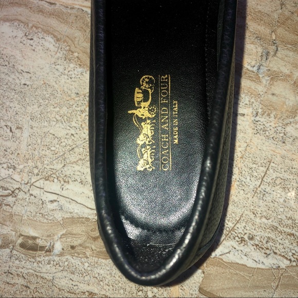 NIB Coach and Four Nerys Leather Loafer / Black 10 - Picture 5 of 9